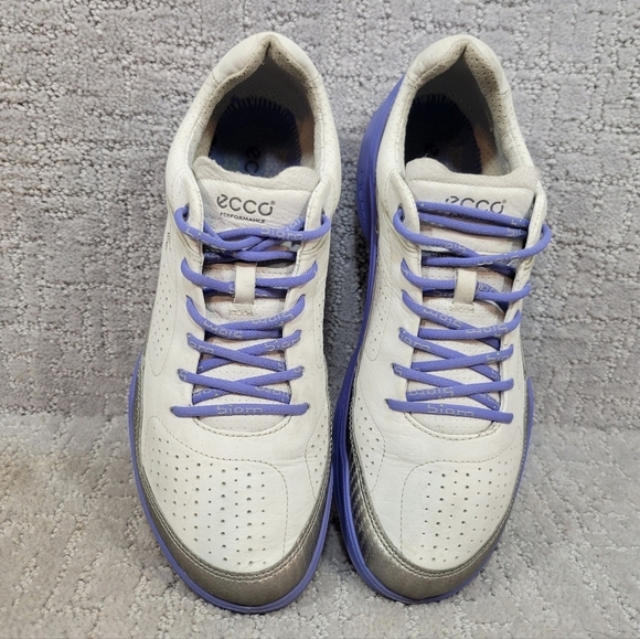 Ecco Blom Women's Size Eu 38 US 7/7.5 Multicolor Lace Up Sneakers Shoes. - Picture 6 of 9